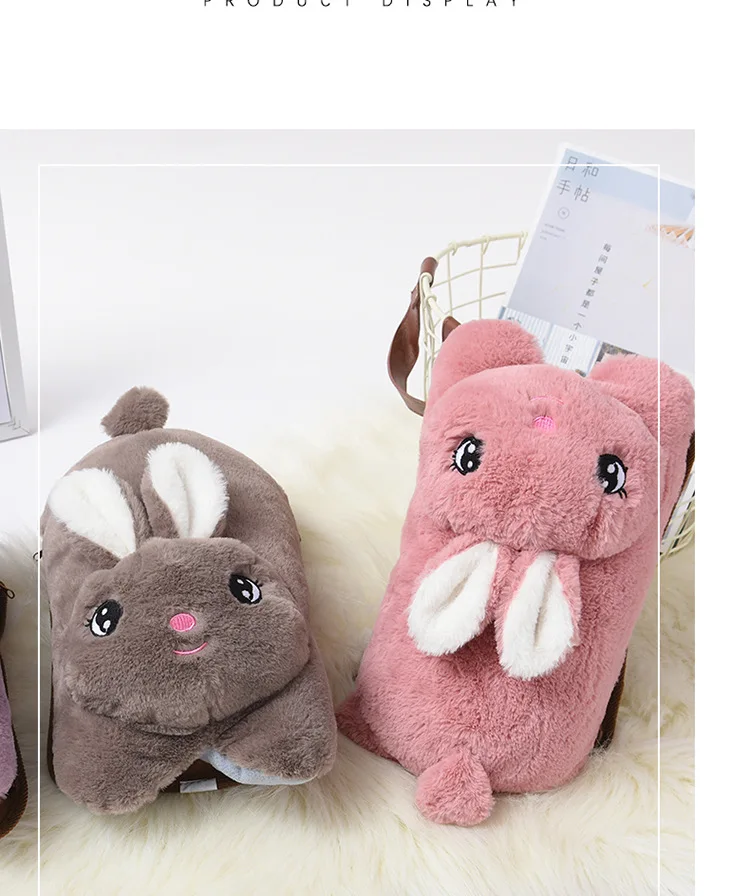 Милые грелки для рук, перезаряжаемая грелка, милый кролик, взрывозащищенный электрический нагреватель, подарок на Рождество и год, C180