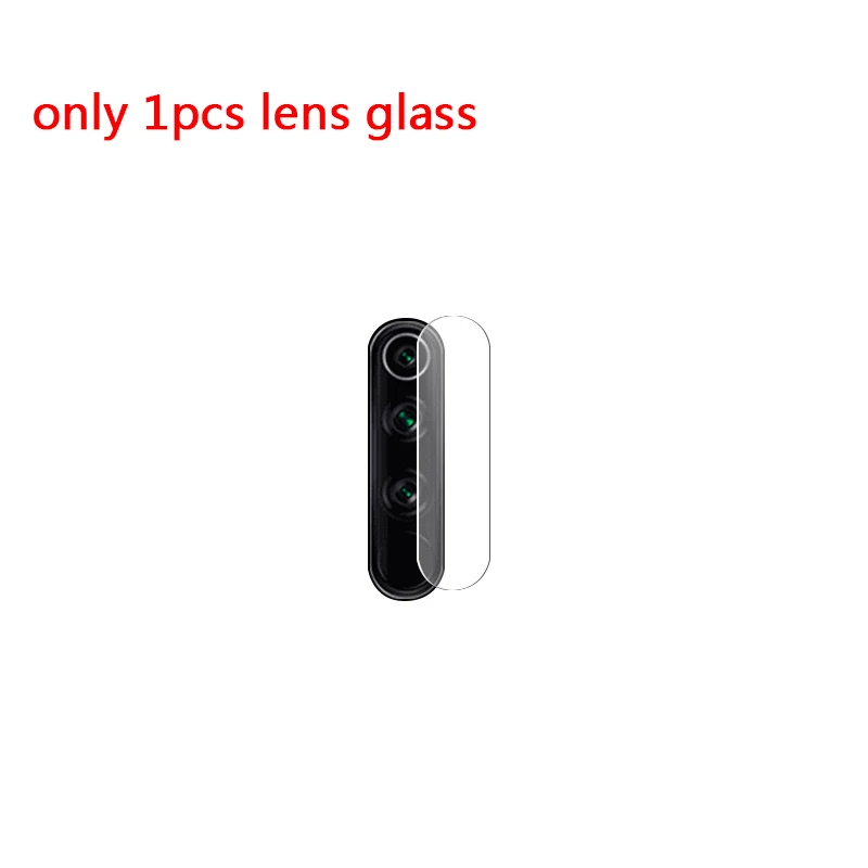 1pcs lens glass 3 в 1 закаленное стекло для Xiaomi Redmi note 8 note8 pro пленка для объектива и кольцо Стекло и закаленное стекло для Redmi note 8 pro - Цвет: 1pcs lens glass