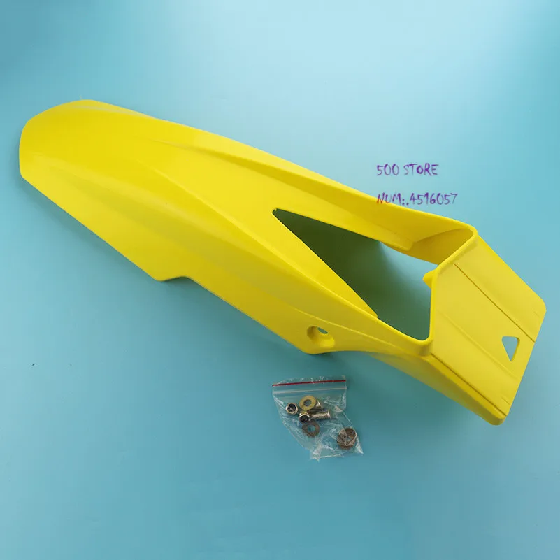 yellow Universal Rear plastic Fender Off Road Enduro Mudguard motorcycle Motocross for yamaha honda suzuki KTM Dirt Bike |
