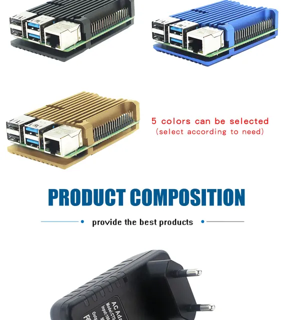 4GB,8GB,2GB RAMを搭載したオリジナルのRaspberryPi 4モデル