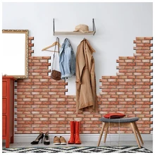 Lychee Life 3D наклейки на кирпичную стену, квадратная мозаичная плитка, сделай сам, художественное искусство, изготовление, материал для украшения дома