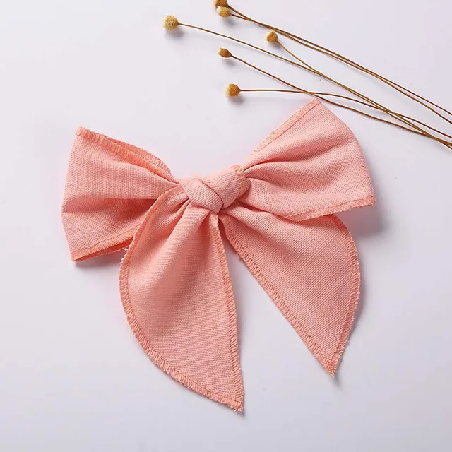 Elegant Chiffon Big Bow Spring Hair Clip Fashion Print Floral Hair Barrette For Women Girls Sweet Hairclip Hair Grip Accessories type 03