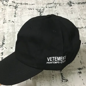 

20ss Latest Vetements Baseball Cap Men Women Multi-Color Optional Style High-Quality Embroidery Vetements Casual Baseball Cap