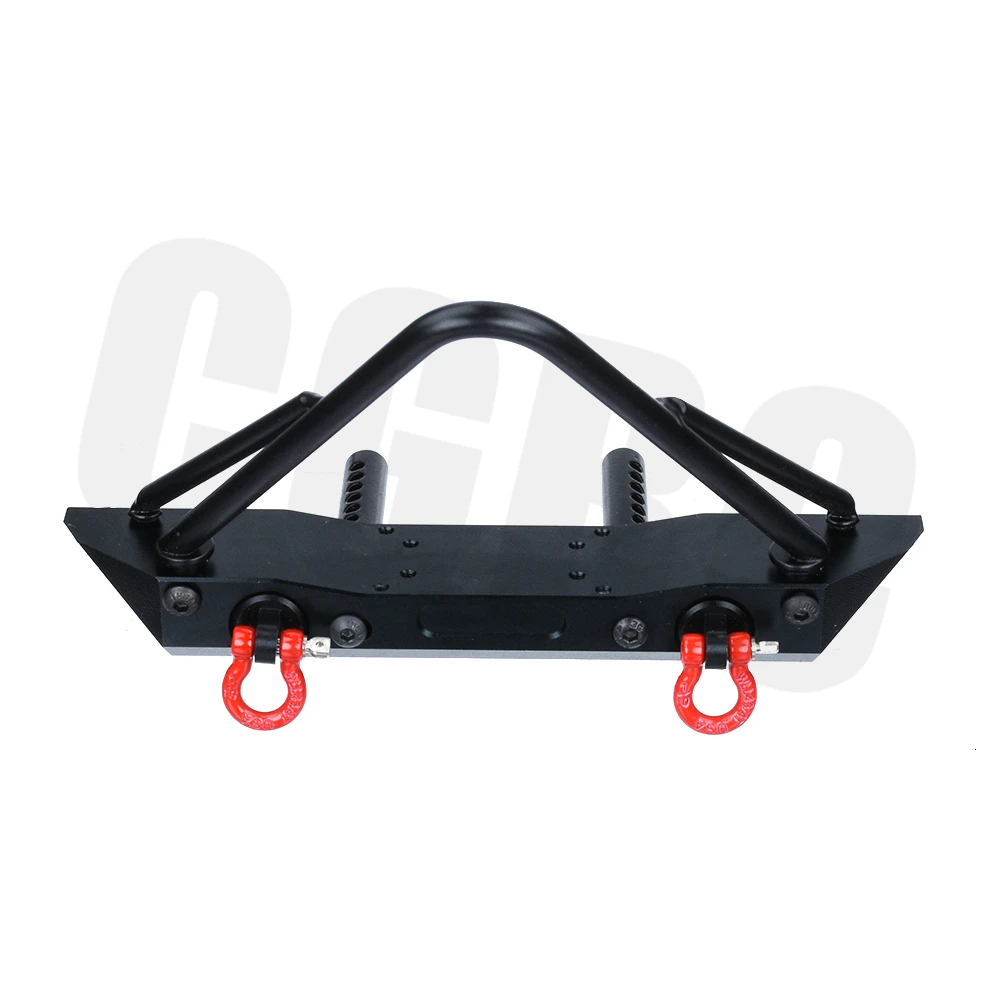 RC автомобиль CNC Металлические передние задние бамперы с запасной консоль с шиной для 1/10 RC Гусеничный TRX4 Defender Bronco Axial Scx10 90047 90046