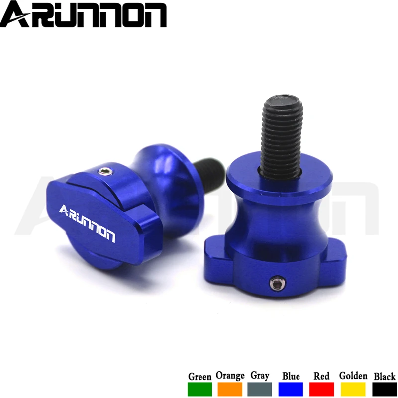 2 Pieces 8MM Motorcycle CNC Swing Arm Spools For SUZUKI GSXR 600 GSXR600 GSXR 750 GSXR750 GSXR 1000 GSXR1000 Red