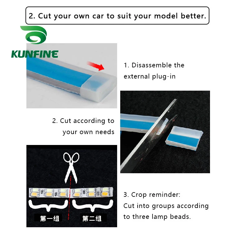 Car LED Daytime Running Light Guide Strip (4)