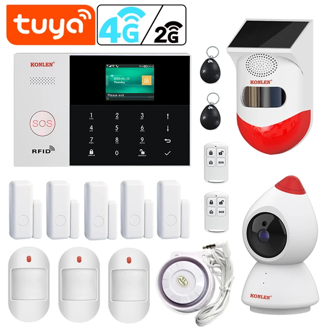 Tuya-Sensor de movimiento PIR, Detector WIFI, aplicación Smart Life,  sistema inalámbrico de seguridad para el hogar - AliExpress