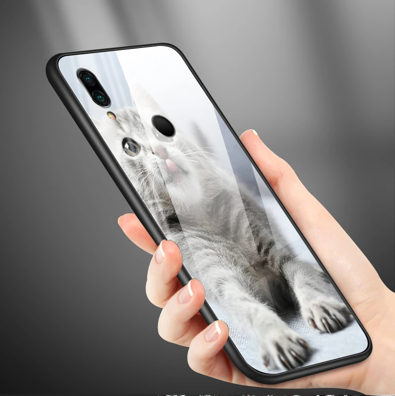 Закаленное Стекло крышка для Xiaomi 6X5X8 9 SE A1 A2 удобный телефонный футляр для Redmi Note 4x 5A 6 7 Pro Prime полный жесткая Защитная крышка