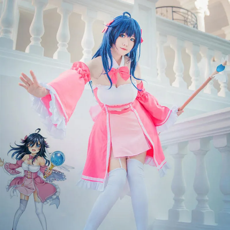 Netoge No Yome Wa Onnanoko Ja Nai To Omotta? Костюмы для косплея Тамаки Ако Нарядное вечернее платье