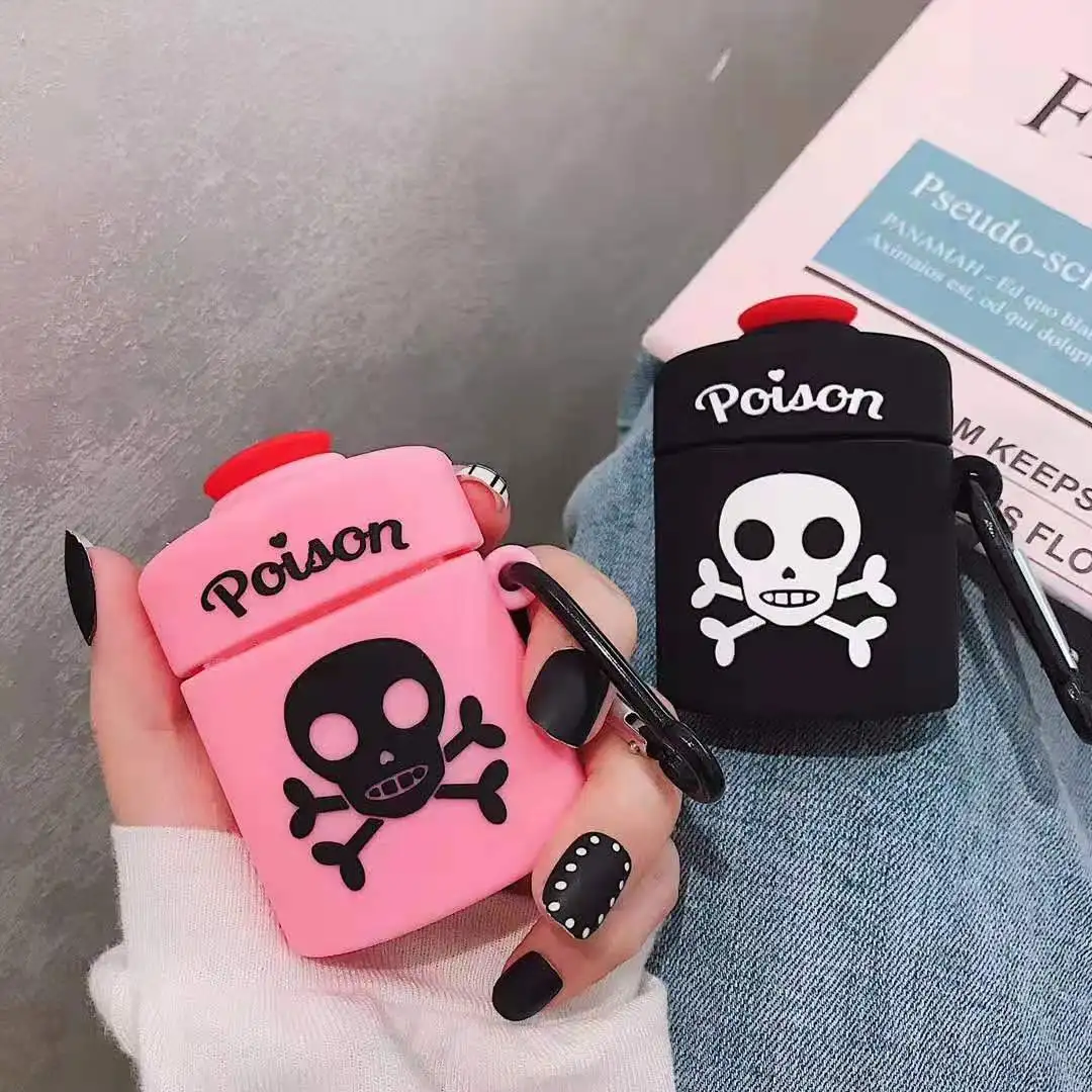 

Tidal Head Smoke for Airpods Cover Apple Wireless Bluetooth Headset Airpods Silicone Case