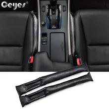 Ceyes Car Seat Gap Stopper Stop Leak Proof Drop Leakproof Pad Filler Spacer Mat Car Accessories Car Seat Gap Strips Universal