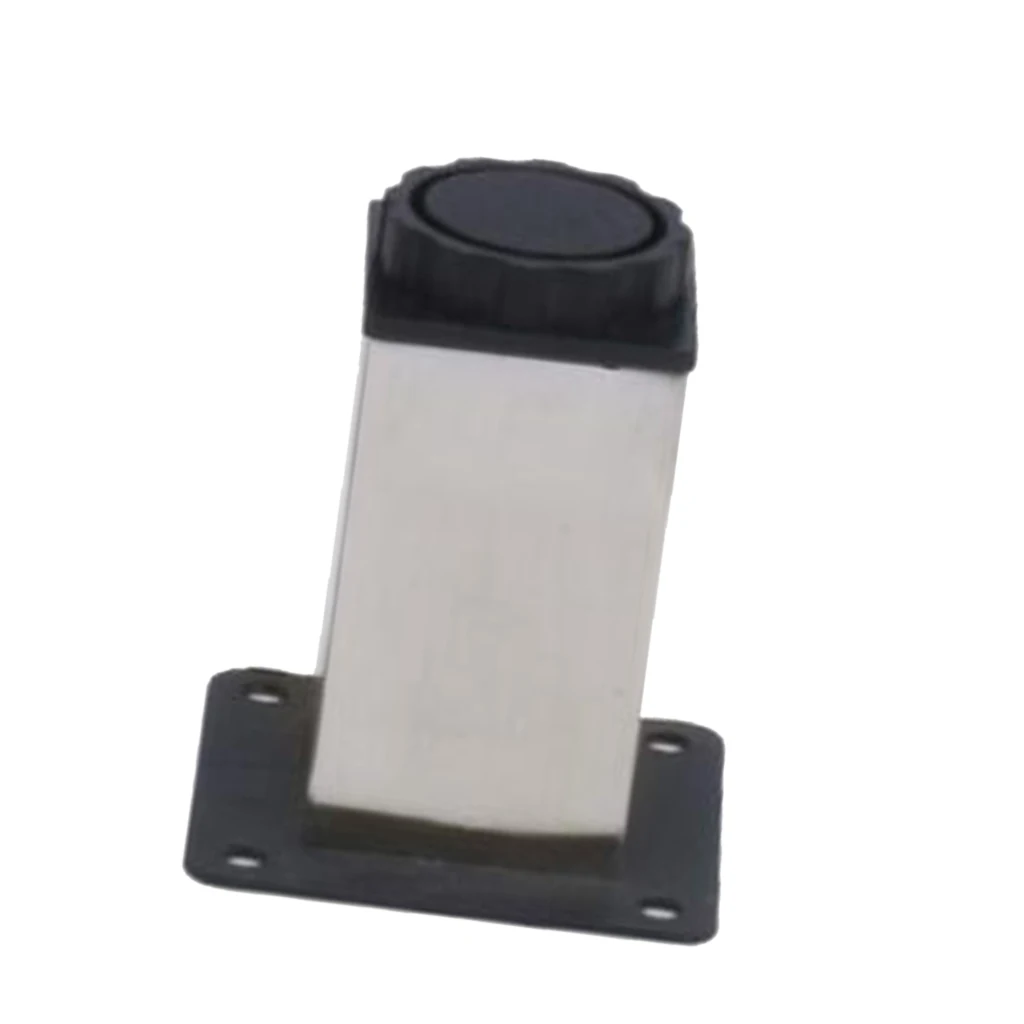 Square Stainless St Легко установить металлические ножки для мебели современные ножки для столов диван - Цвет: Square Stainless St