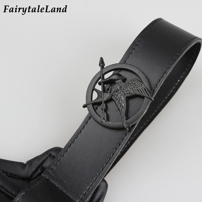 Black Superhero Outfit: The Hunger Games Katniss Everdeen Costume for Cosplay and Halloween image 5