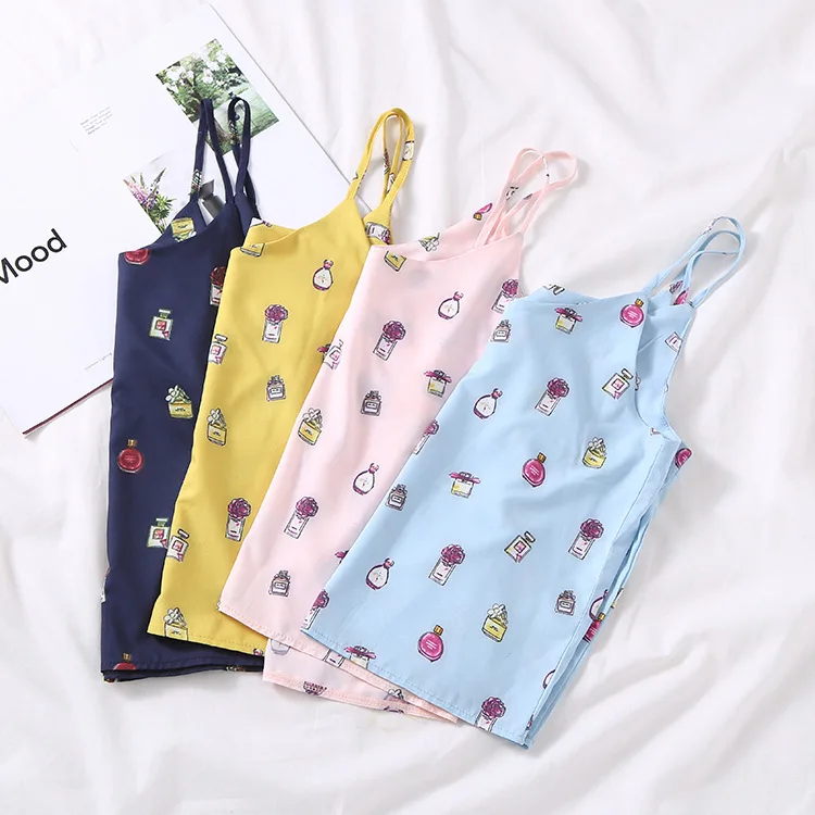 

Stock Women's Dress Processing 2019 Early Spring Korean-style Trend Hipster Versatile Pullover Camisole 6.14