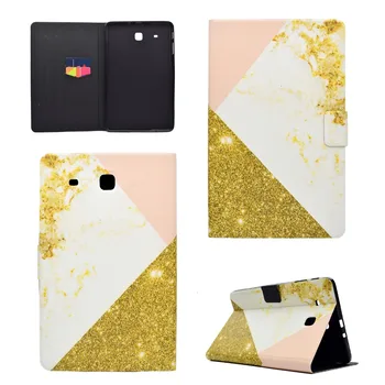 

Fashion Marble Pattern Leather Flip Case For Samsung galaxy Tab E 9.6" T560 T561 smart stand cover case for Samsung Tab E 9.6