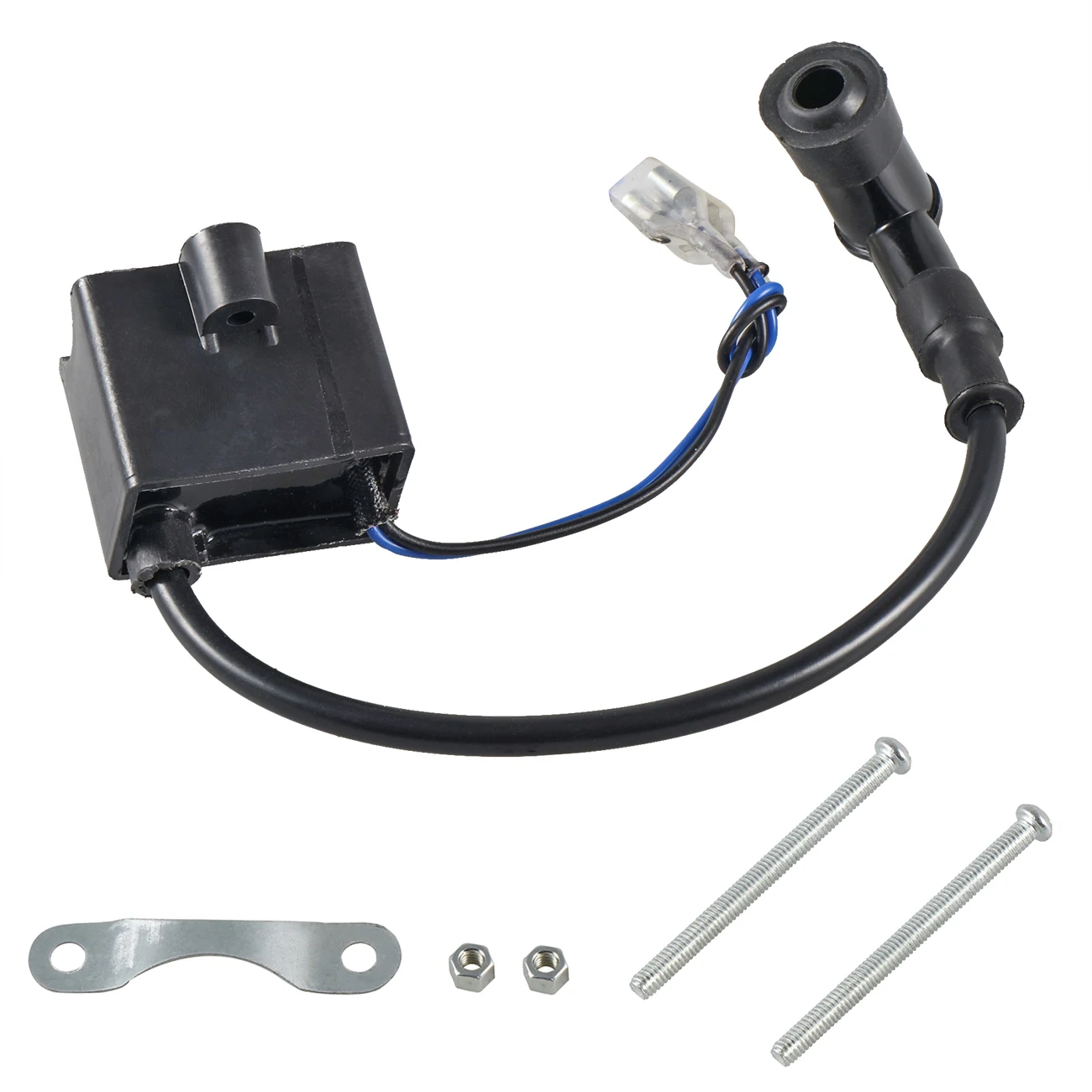 Details about   Black Chain Tensioner CDI Ignition Coil Spark Plug For 66cc 80cc Motorized Bike 