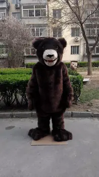 

Bear Mascot Costume Suits Cosplay Party Game Dress Outfits Advertising Promotion Carnival Halloween Xmas Adults Fursuit