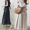 New S-2XL Summer Girls Dress Women Cotton Short Sleeve Dresses Female Dress Vintage dress long Oversize Boho Robe Femme Vestido ► Photo 1/6