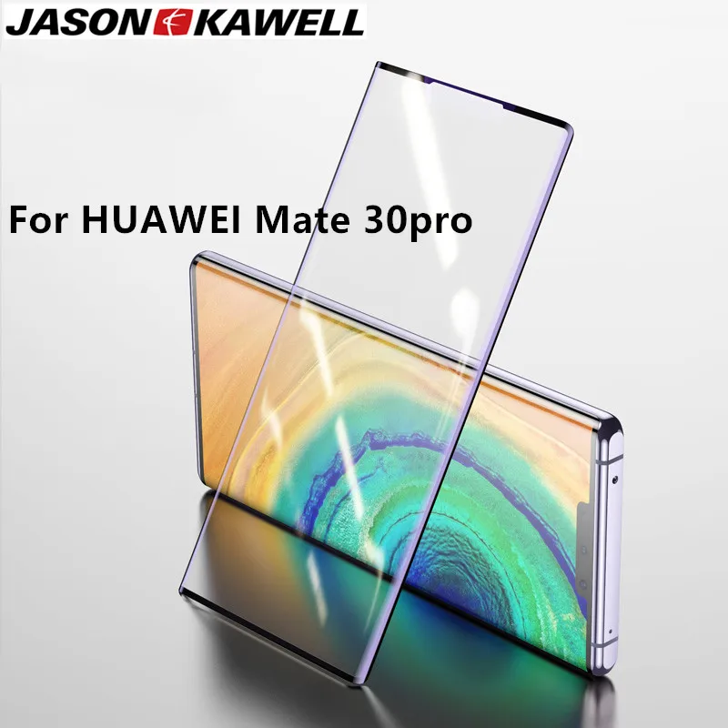 10 шт. для HUAWEI MATE 30 PRO, закаленное стекло, защита экрана, полное покрытие, защитное стекло JASON KAWELL