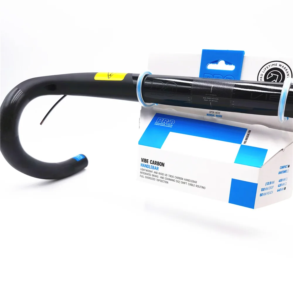 Pro Vibe Carbon Road Bike Handlebar Compact 44cm Bicycle Handlebar Aliexpress