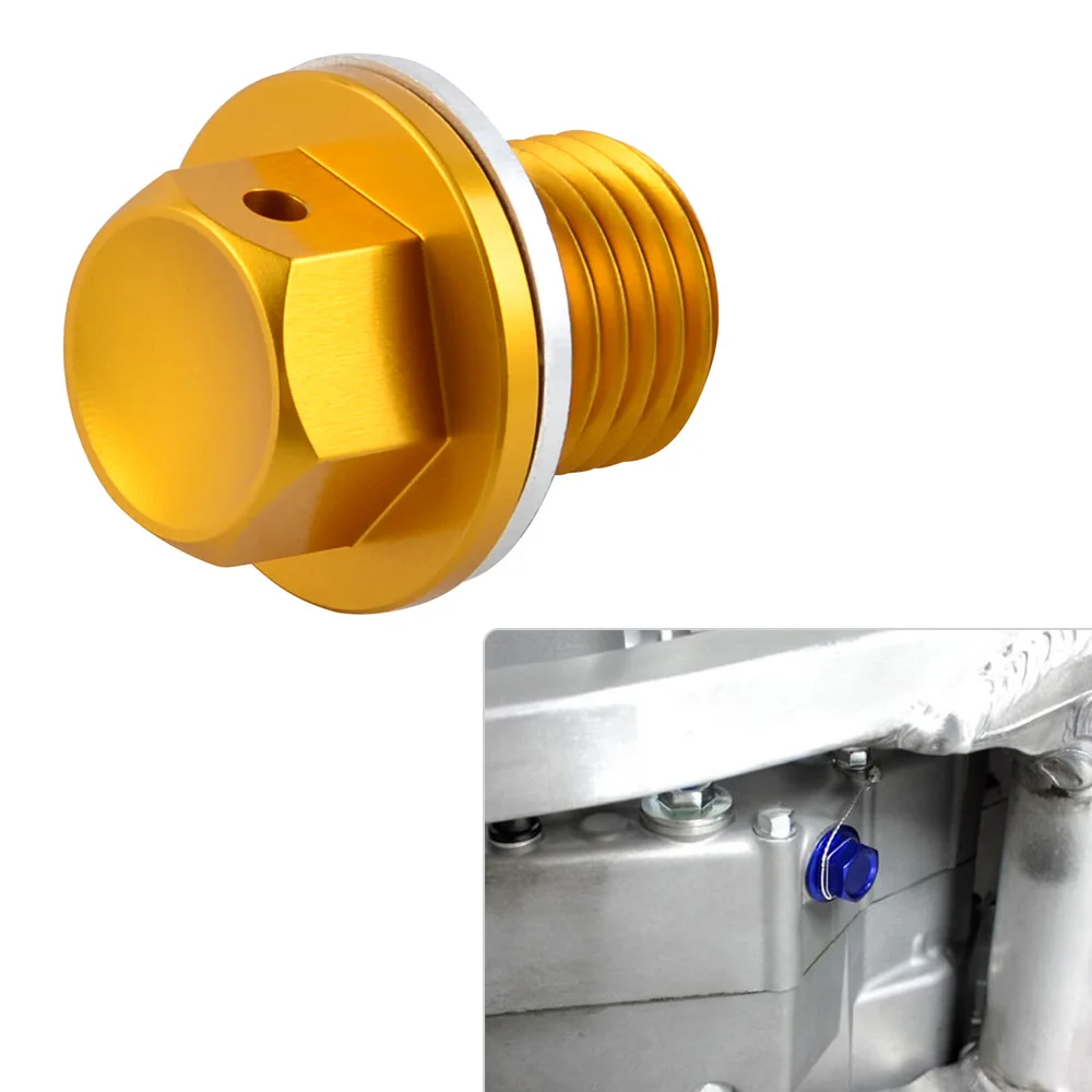 NICECNC 14MM Magnetic Oil Drain Plug Bolt For Honda CB1000 CB1000SF CB1100 CB1300SF X4 X11 CBR250RR CBR1100XX VFR1200X VFR1200F