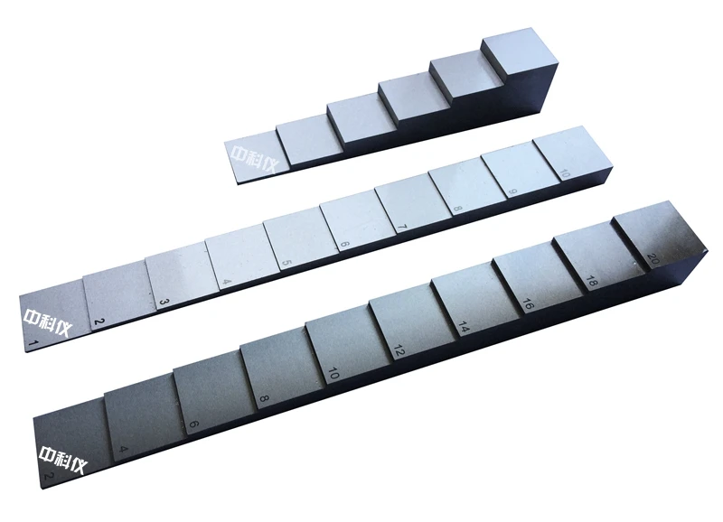 

DHL/EMS 2 Sets Calibration Block Calibrator for All Ultrasonic Thickness Gauge Meter Tester(mm)