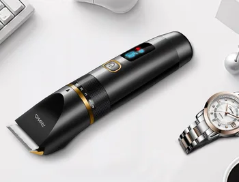 

hair clipper waterproof electric liquid crystal display travel charging razor electric clipper