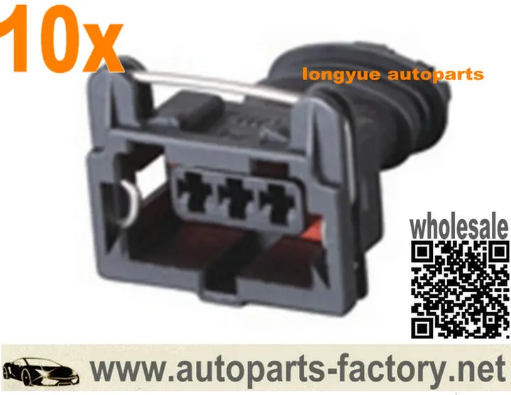 Longyue 10kit 3 способ AMP Сенсор разъем комплект двигателя автомобиля жгутовых полосок