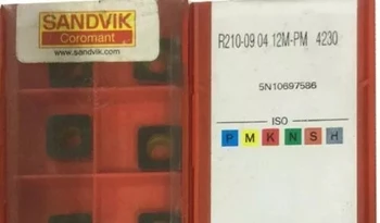 

10PCS CARBIDE INSERT R210-09 04 12M-PM 4230