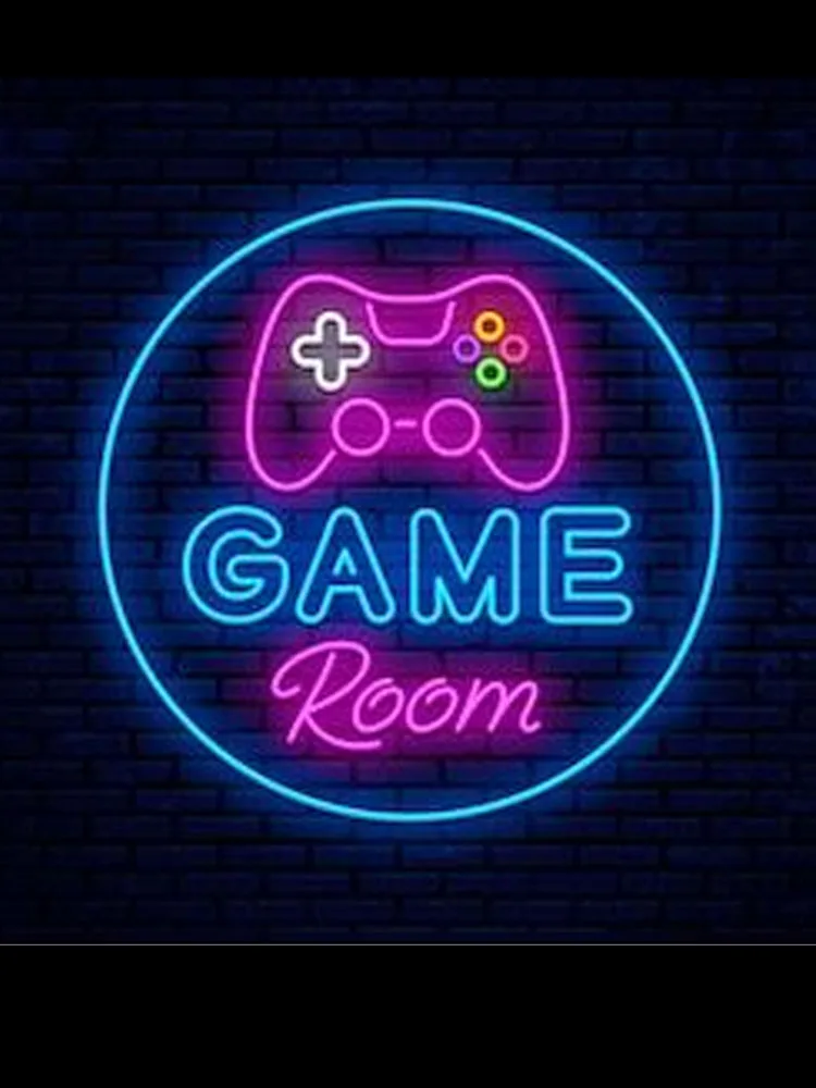 Neon Sign For Computer Gamer game room Game handle Lamp real glass tubes resterant decorate light DISPLAY Impact Attract light