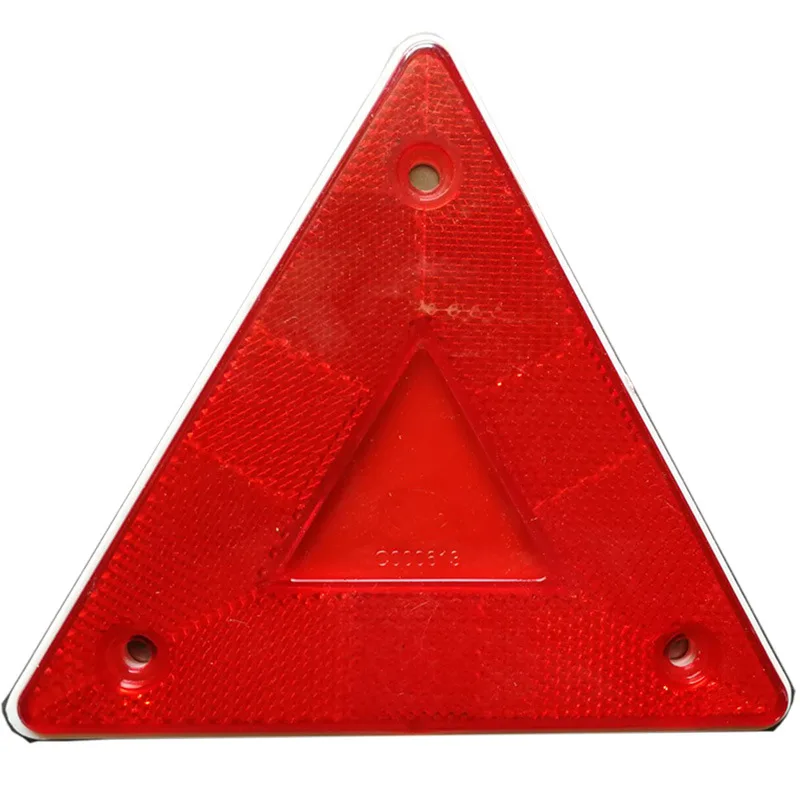 

Car Safe Tripod Plastic Reflective Small Triangle Triangular Warning Sign Car Triangular Reply Reflective