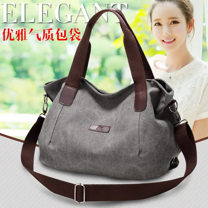 Трансграничной-Стиль корейско-Стиль стиль Повседневное для любителей литературы и искусства Для женщин сумка через плечо ручной работы большого объёма Простой Большой мешок может