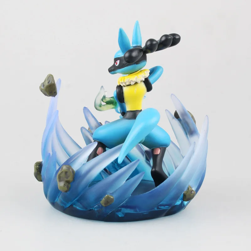 

Takara Decoration Toys Lucario POKEMON Action Figure PVC Model Collections for Kids Birthday Gift