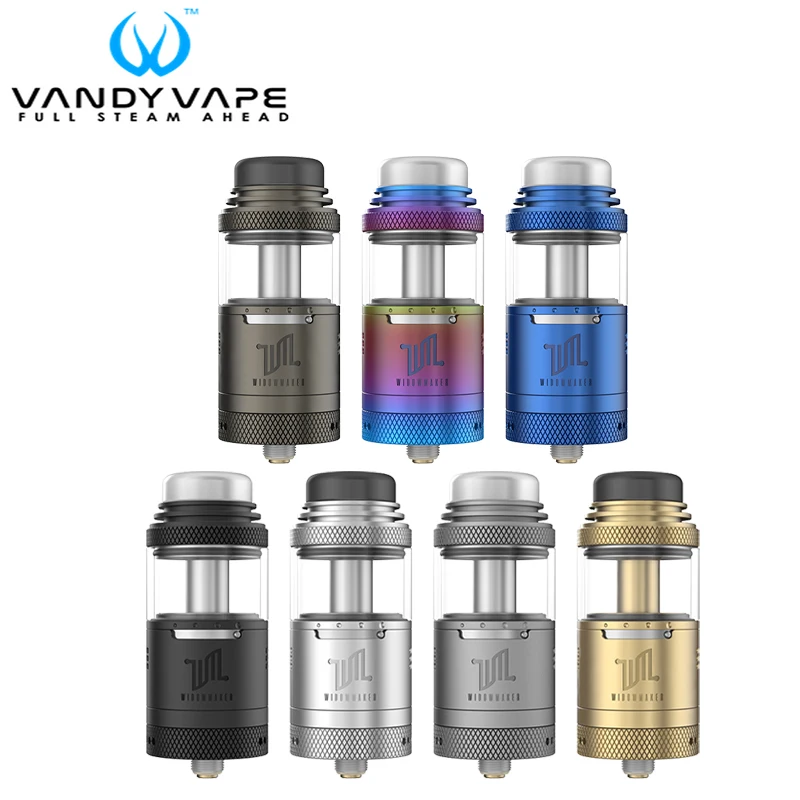 Оригинальный атомайзер Vandy Vape Widowmaker RTA 6 мл 25 мм двойная катушка настраиваемый