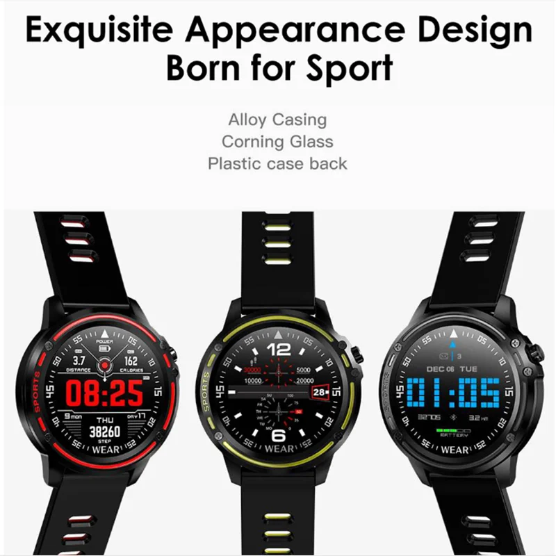 Android IOS Smartwatch Shenzhen полностью умные часы с сенсорным экраном L8 smartwatch ip68