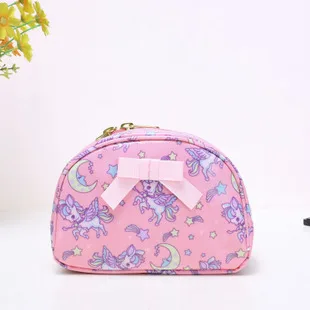 Speed-a New Style Cartoon Printed Travel Double Layer Cosmetic Bag Storgage Bag Wash Bag Supplies Cosmetics Case