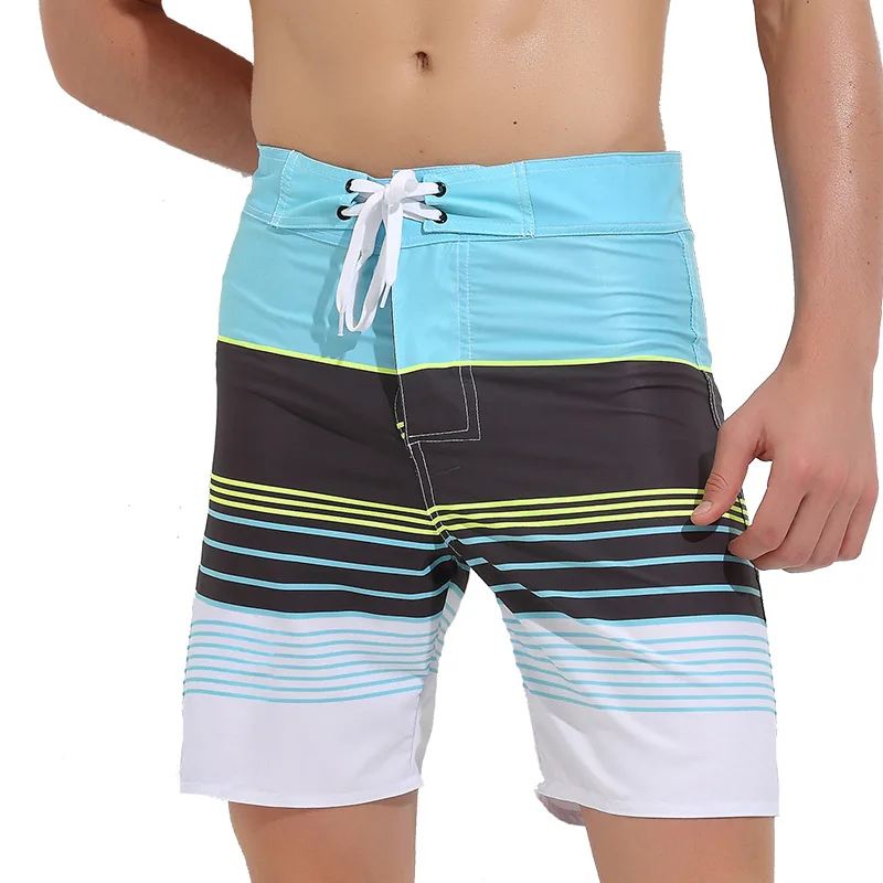 

Sbart Men's Quick-Dry Beach Shorts Loose And Plus-sized Men's Hot Springs Large Pants Swimming Pants Seaside Beach Holiday