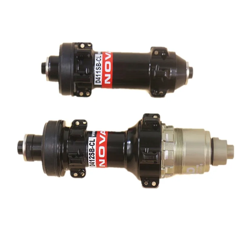 

Novatec D411SB-CL D412SB-CLStraight pull road disc hub 12mm 15mm QR centre XC bike hubs Light Center Lock 24 spokes holes