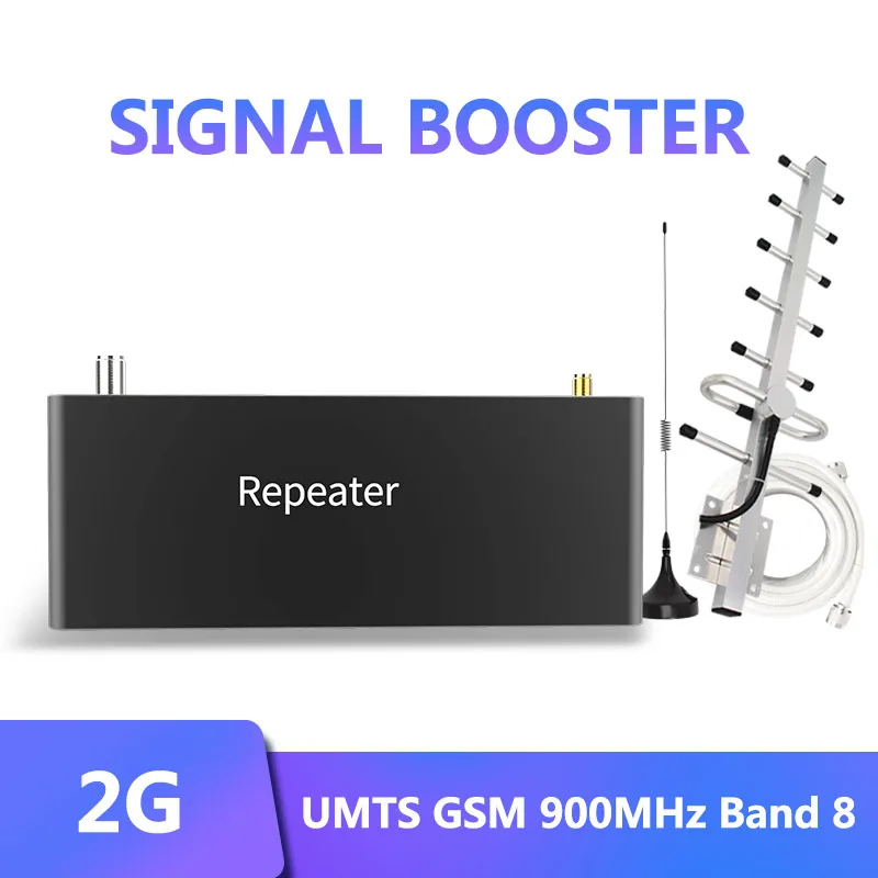 GSM повторитель 2G сотовый телефон усилитель сигнала 900 МГц (полоса 8) Мобильный