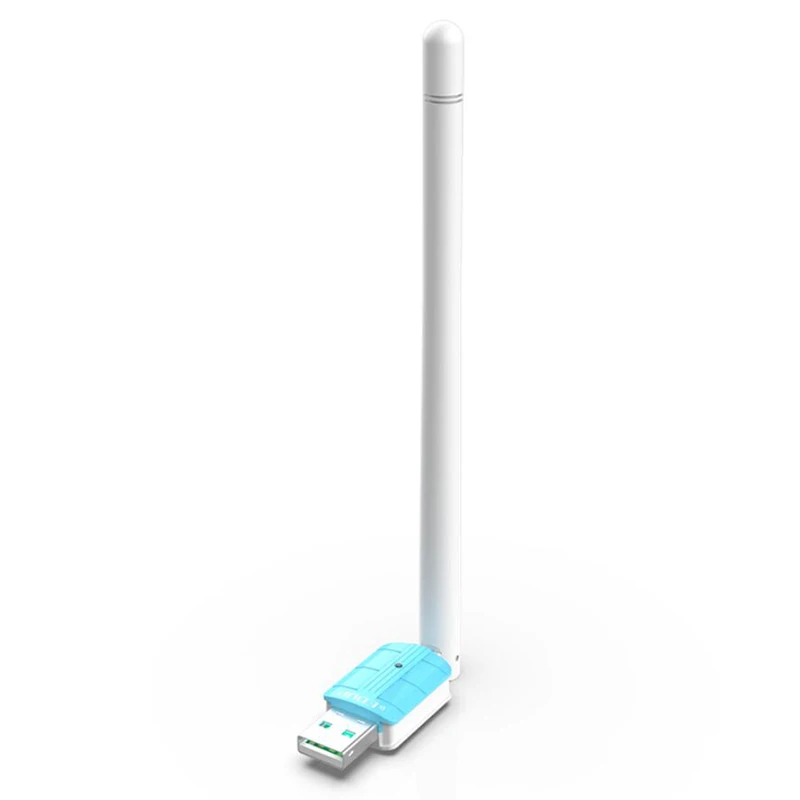 150 Мбит/с USB Wifi LAN Dongle адаптер 2,4 ГГц USB2.0 6dBi антенна беспроводная сетевая карта Wifi приемник для Windows XP Win7/8/10