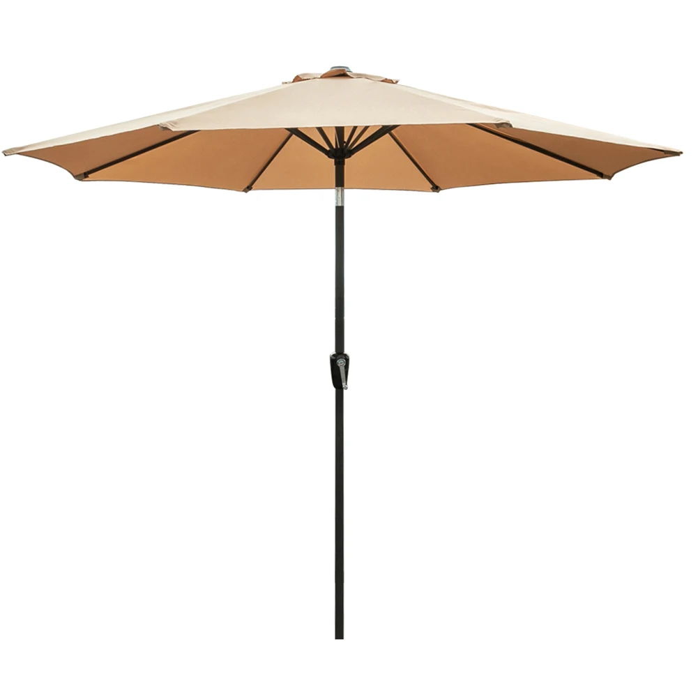 

2.7M Hand-Cranking Waterproof Folding Sunshade Patio Balcony Umbrella HFing