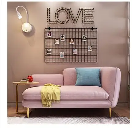 Веб знаменитостей дешевые скандинавские ткани искусство ins диван маленькая квартира арендная комната - Цвет: 3