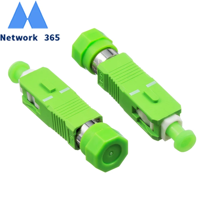 

Free Shipping 5pcs/lot FC Female to SC APC Male Fiber Optic Adapter Singlemode FC-SC Fiber Optical Adapter