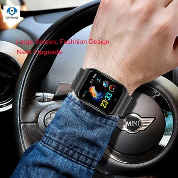 

1.3“ Big Color screen Smart Watch Women Unique Fashion Design Metal Luxury Texture New Smart Band Activity Tracker Alarm Clock