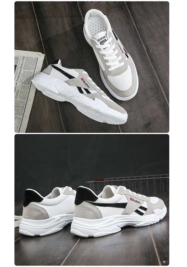 Tennis Shoes for Men Comfortable Platform Mens Shoes Winter Plush Warm Sneakers Sport Athletic Footwear Zapatillas Hombre