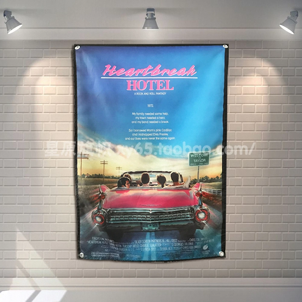 Баннеры Elvis с изображением грустных сердец поп-группы знаков тканевых флагов