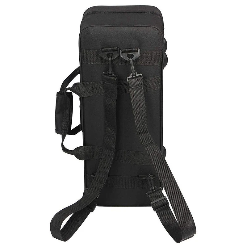  ABUO-Trumpet Gig Bag Box Backpack Water-Resistant Oxford Cloth Carrying Case with Adjustable Dual S