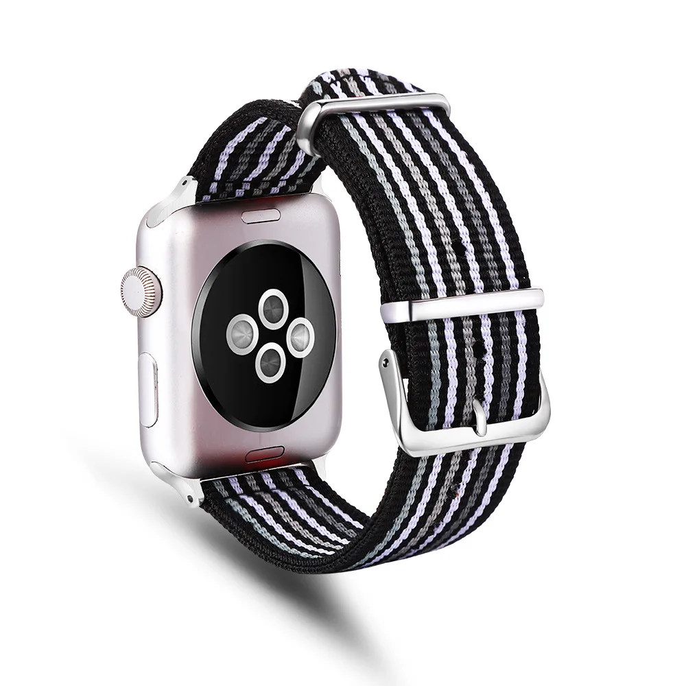Ремешок для часов спортивный из дышащего нейлона Apple Watch 1/2/3/4/5 38/40/42/44 мм|Ремешки