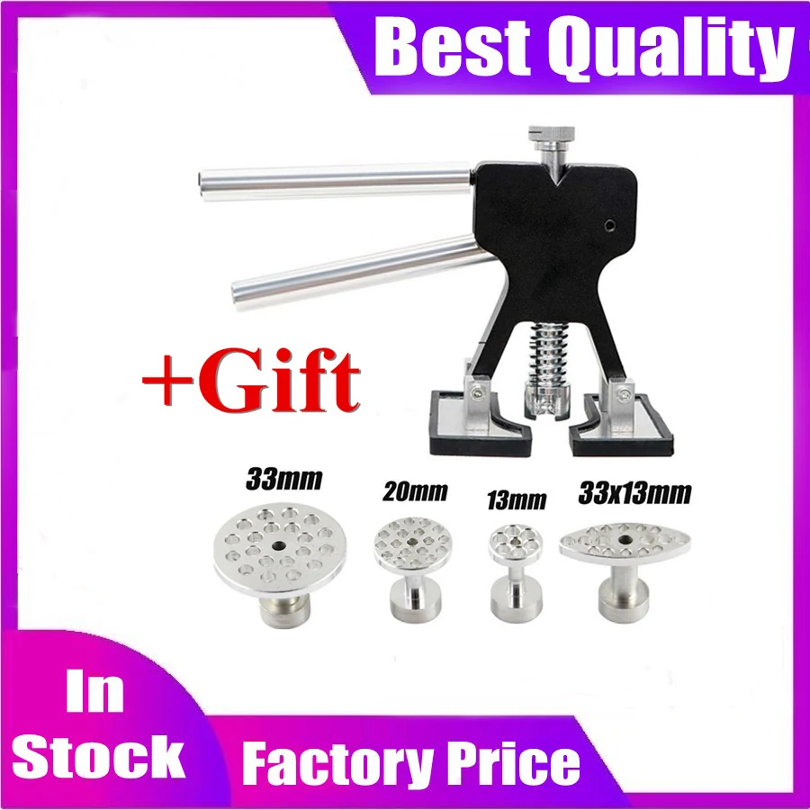 

Professional Car Paintless Dent Repair Tool Car Body Paintless Dent Lifter Removal Repair Puller Tool with glue Tabs