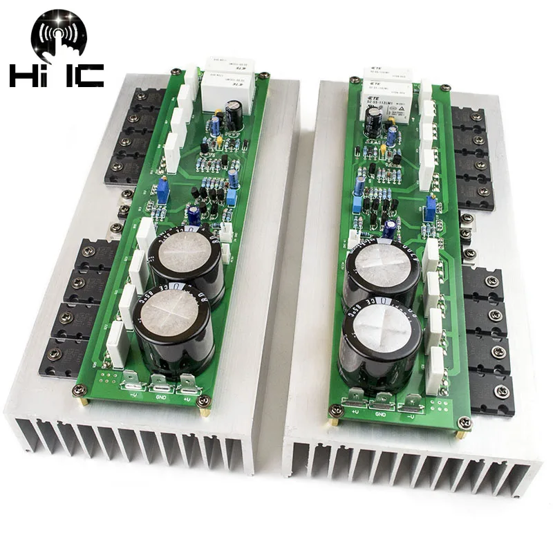

PR-800 Class A Stage Speaker HIFI Power Amplifier Board 1000W High Power Board MJE15032 15033 TTA1943 5200